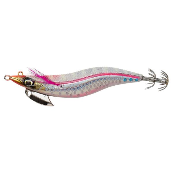 Savage Gear Squid Beat Egi White Pink Head #2.5 10gr.