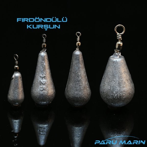 FIRDÖNDÜLÜ Olta Kurşunu , 10gr. - 500 gr. arası Seçenekli