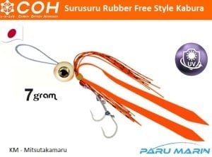 COH Kabura Slider Tai Rubber Jig LRF Suni Yem 7gr. KM