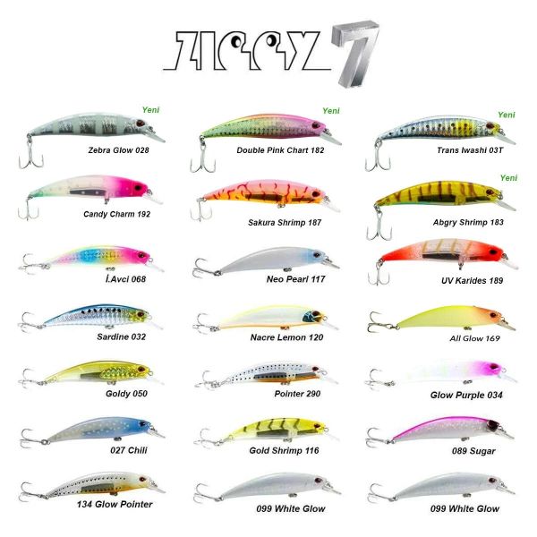 Fujin Ziggy7 Maket Balık 70mm 187 Sakura Shrimp