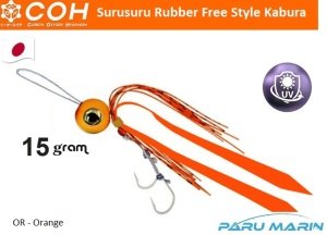 COH Kabura Slider Tai Rubber Jig Suni Yem 15gr. OR