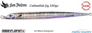 Sea Falcon Cutlassfish Long 230gr. 02 Wave Hologram