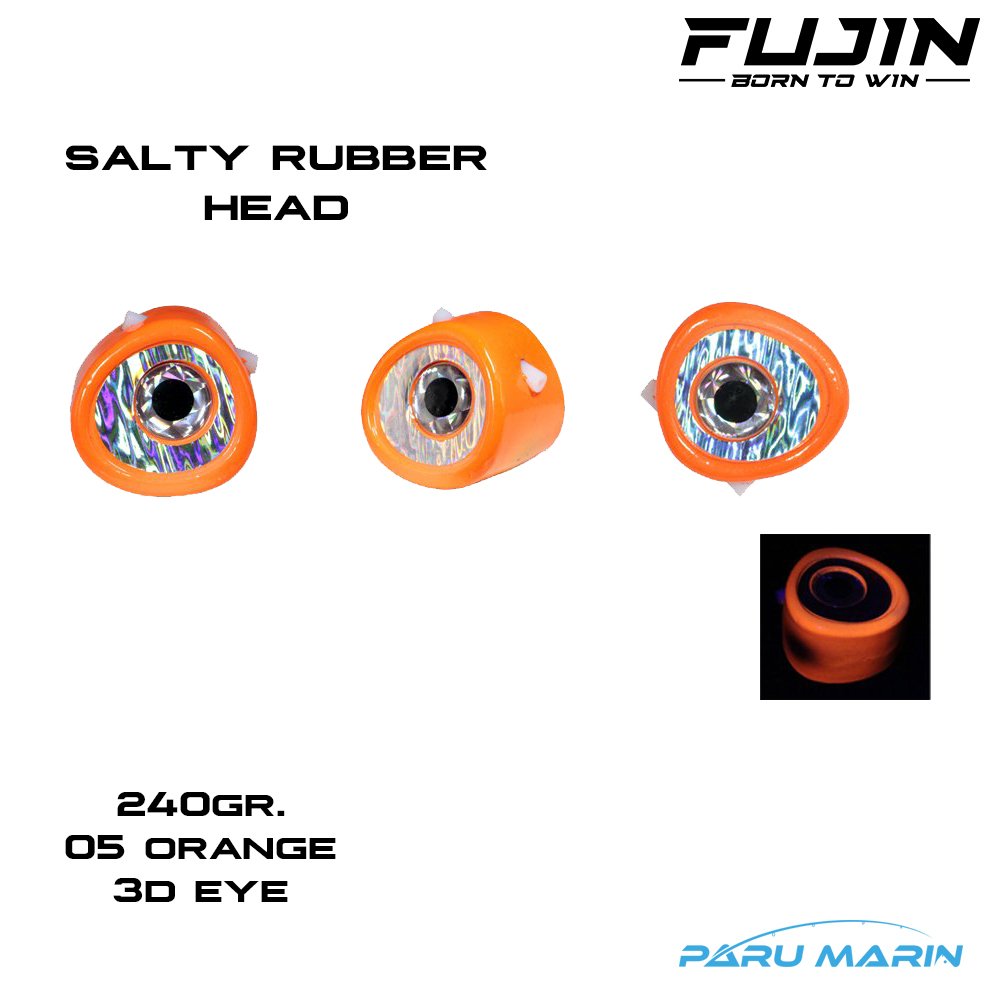 Fujin Salty Rubber 240gr. Kafa 05 Orange 3D Eye
