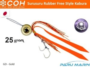 COH Kabura Slider Tai Rubber Jig Suni Yem 25gr. GD