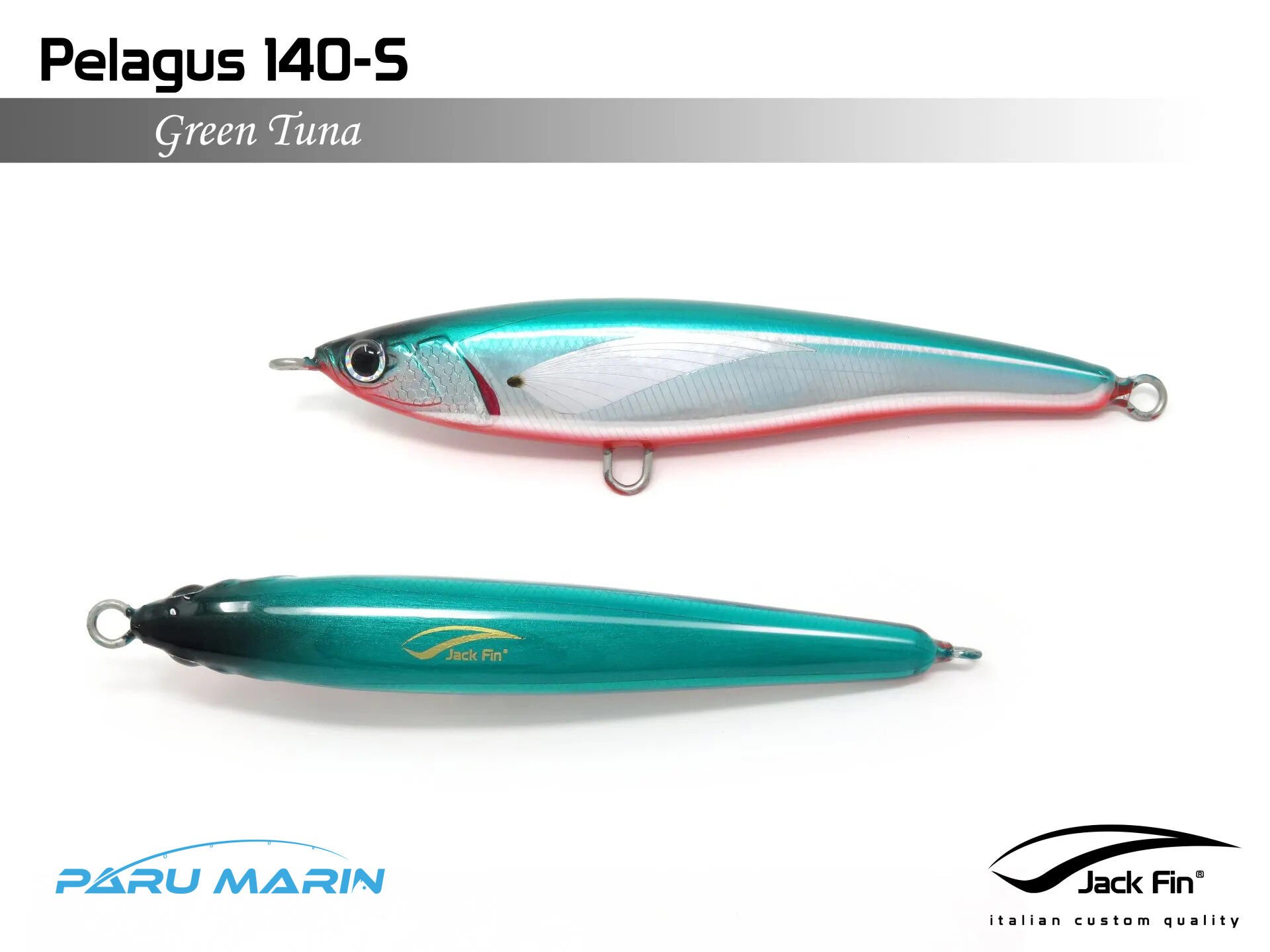 Jack Fin Pelagus 140-S Sahte Yem Green Tuna