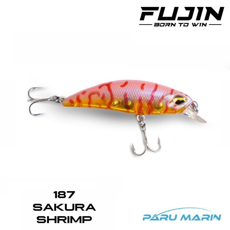 Fujin Ziggy 50mm LRF Maket Balık 187 Sakura Shrimp