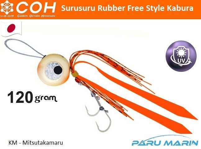 COH Kabura Slider Tai Rubber Jig Suni Yem 120gr. KM