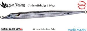 Sea Falcon Cutlassfish Long 180gr. 04 Lens Holo Glow Belly