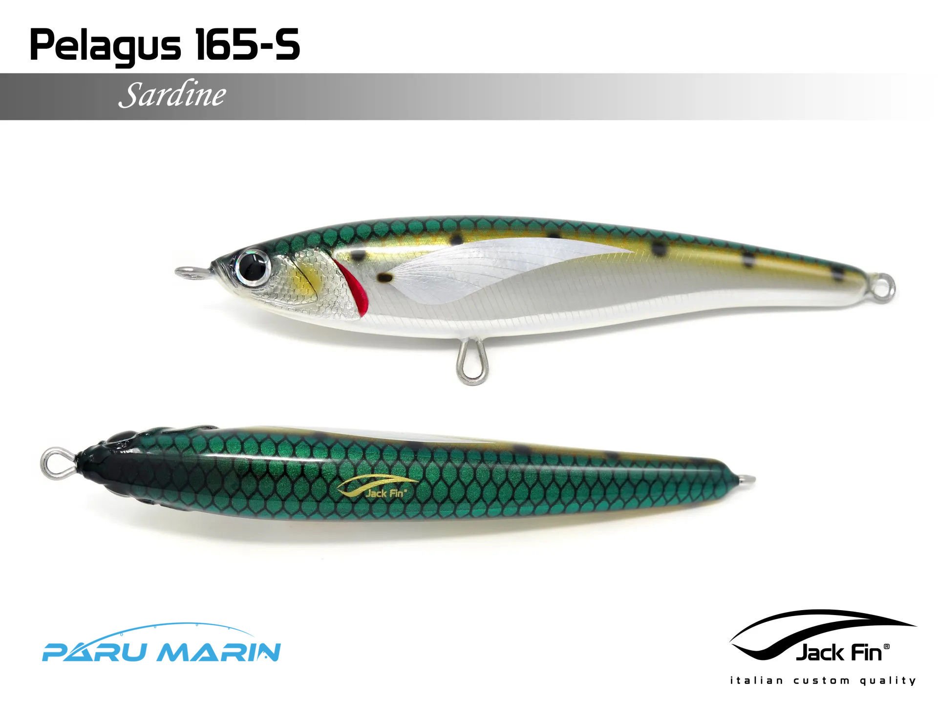 Jack Fin Pelagus 165-S Sahte Yem Sardine