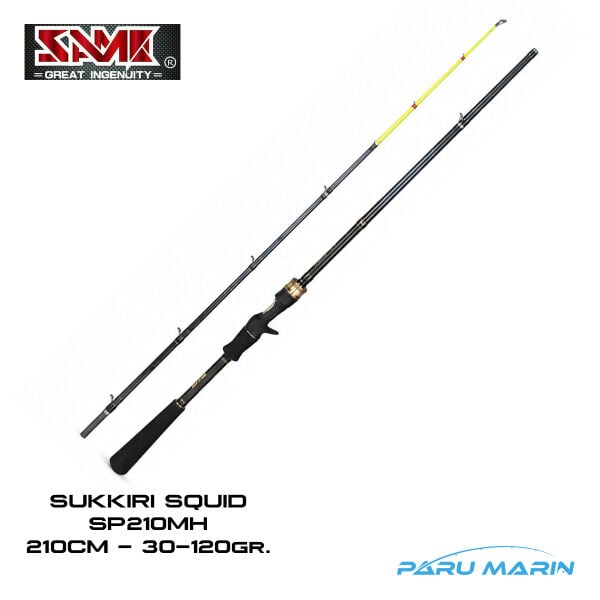 SAME Sukkiri Squid Tetikli 2.10m 30-120gr. Kalamar Kamışı