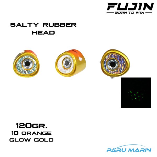 Fujin Salty Rubber 120gr. Kafa 10 Orange Glow Gold