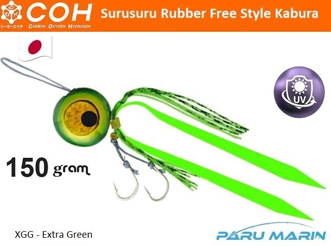 COH Kabura Slider Tai Rubber Jig Suni Yem 150gr. XGG