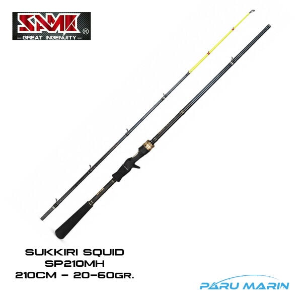 SAME Sukkiri Squid Tetikli 2.10m 20-60gr. Kalamar Kamışı