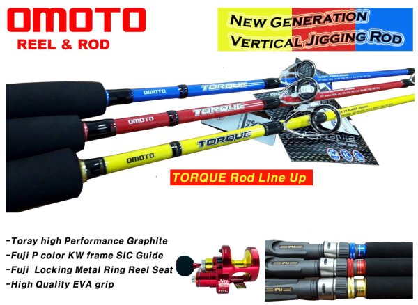 Omoto Torque Tetikli Jigging Kamış B531M 160-260gr.