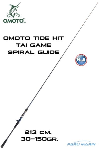 Omoto Tide Hit C70 UL Spiral Tai Game 30-150gr. Tetikli Slow Jig Kamışı