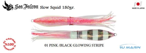 Sea Falcon Slow Squid 180gr. 16cm. 01
