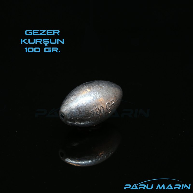 GEZER ( Zeytin ) Olta Kurşunu 5gr. - 200gr. arası seçenekli .100GR.