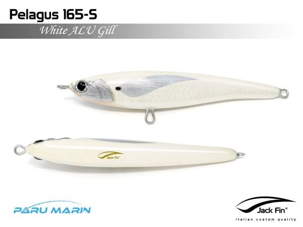 Jack Fin Pelagus 165-S Sahte Yem White Alu Gill