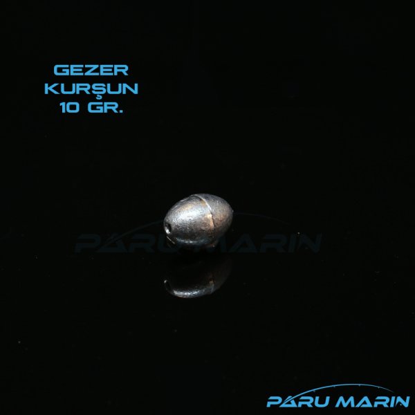 GEZER ( Zeytin ) Olta Kurşunu 5gr. - 200gr. arası seçenekli .10GR.