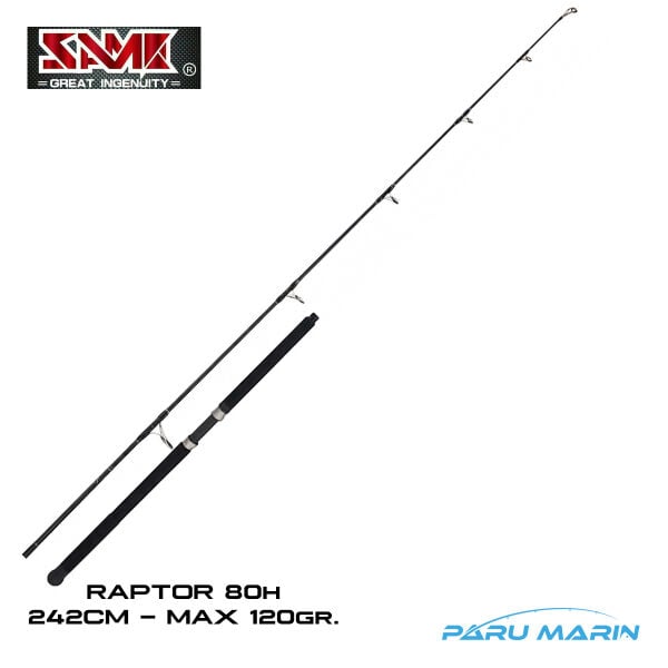 SAME Raptor 80H , 242cm Max 120gr. Offshore Popping Kamış