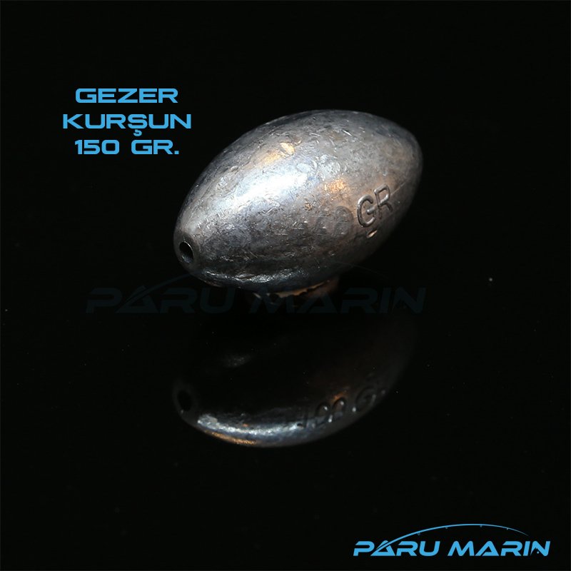 GEZER ( Zeytin ) Olta Kurşunu 5gr. - 200gr. arası seçenekli .150GR.