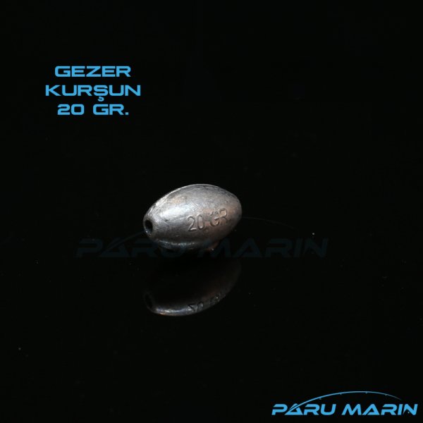 GEZER ( Zeytin ) Olta Kurşunu 5gr. - 200gr. arası seçenekli .20GR.