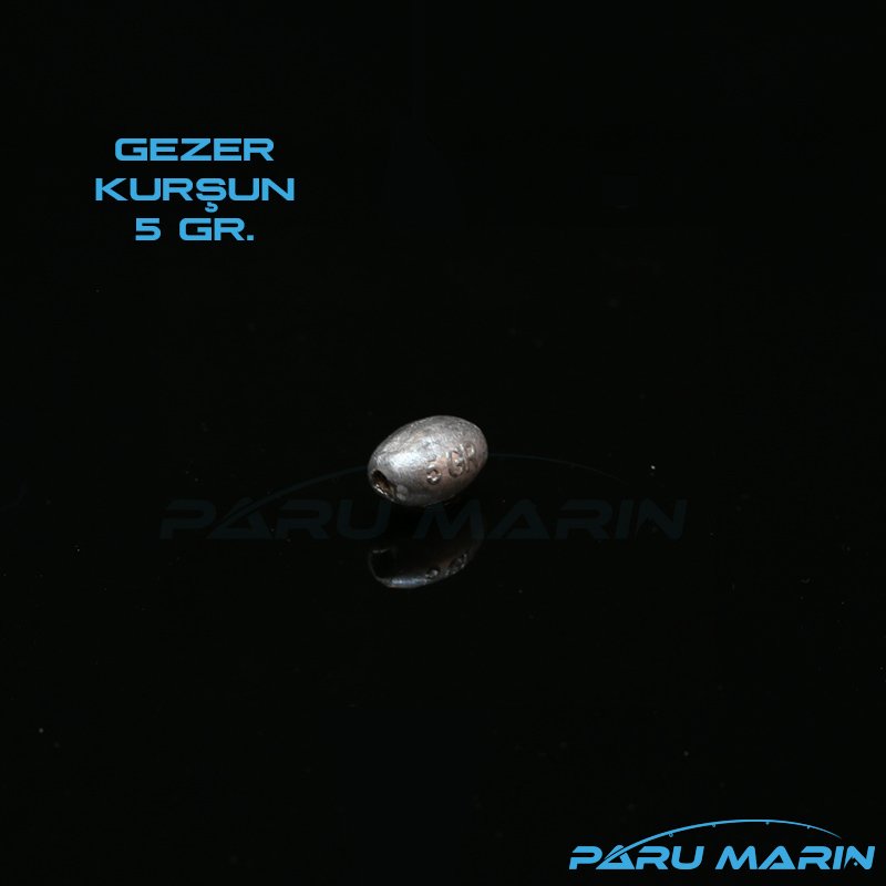 GEZER ( Zeytin ) Olta Kurşunu 5gr. - 200gr. arası seçenekli .5GR.