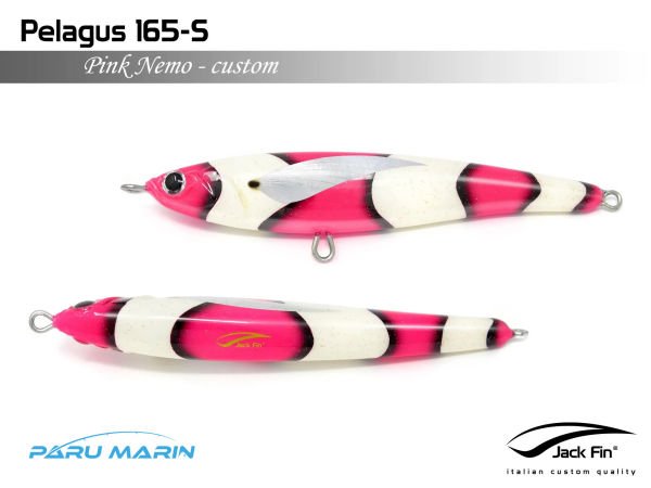 Jack Fin Pelagus 165-S Sahte Yem Pink Nemo ''Özel Renk''