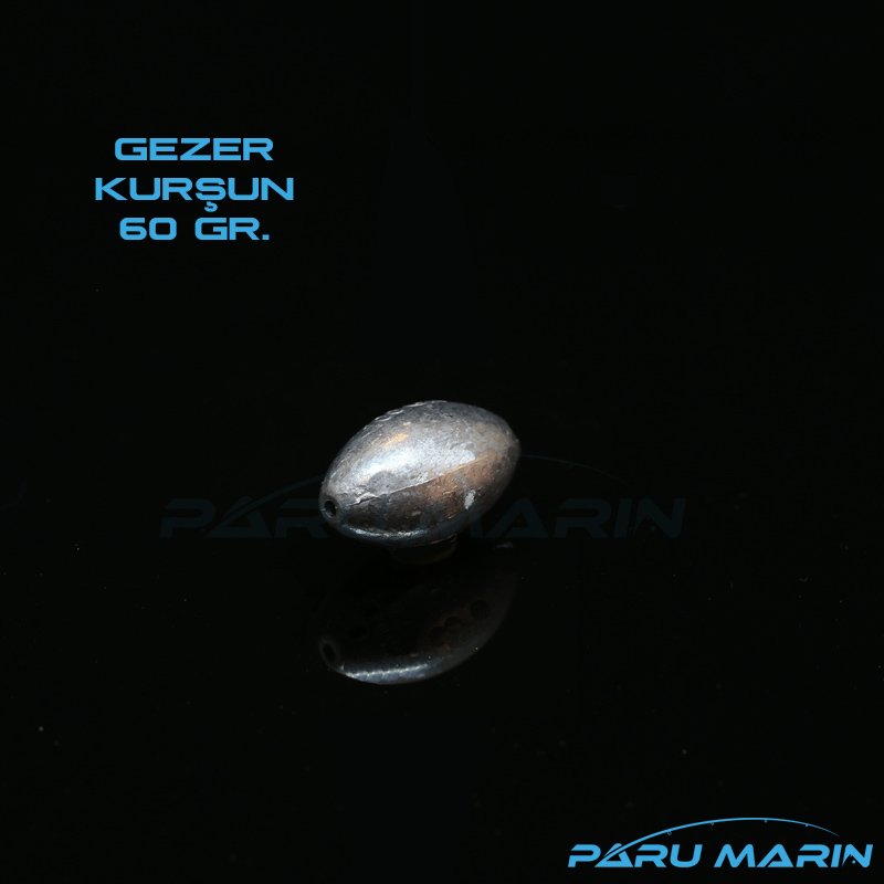 GEZER ( Zeytin ) Olta Kurşunu 5gr. - 200gr. arası seçenekli .60GR.