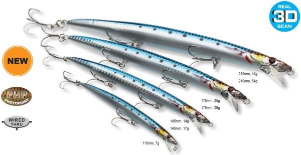 Savage Gear Sandeel Jerk Minnow 175 29 gr. Sinking