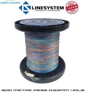 Linesystem Jigging X8 İp Misina PE 2.0 0.23mm 40lb 600mt