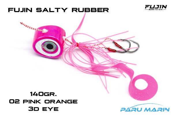 Fujin Salty Rubber 140gr. Tai Rubber 02 Pink Orange
