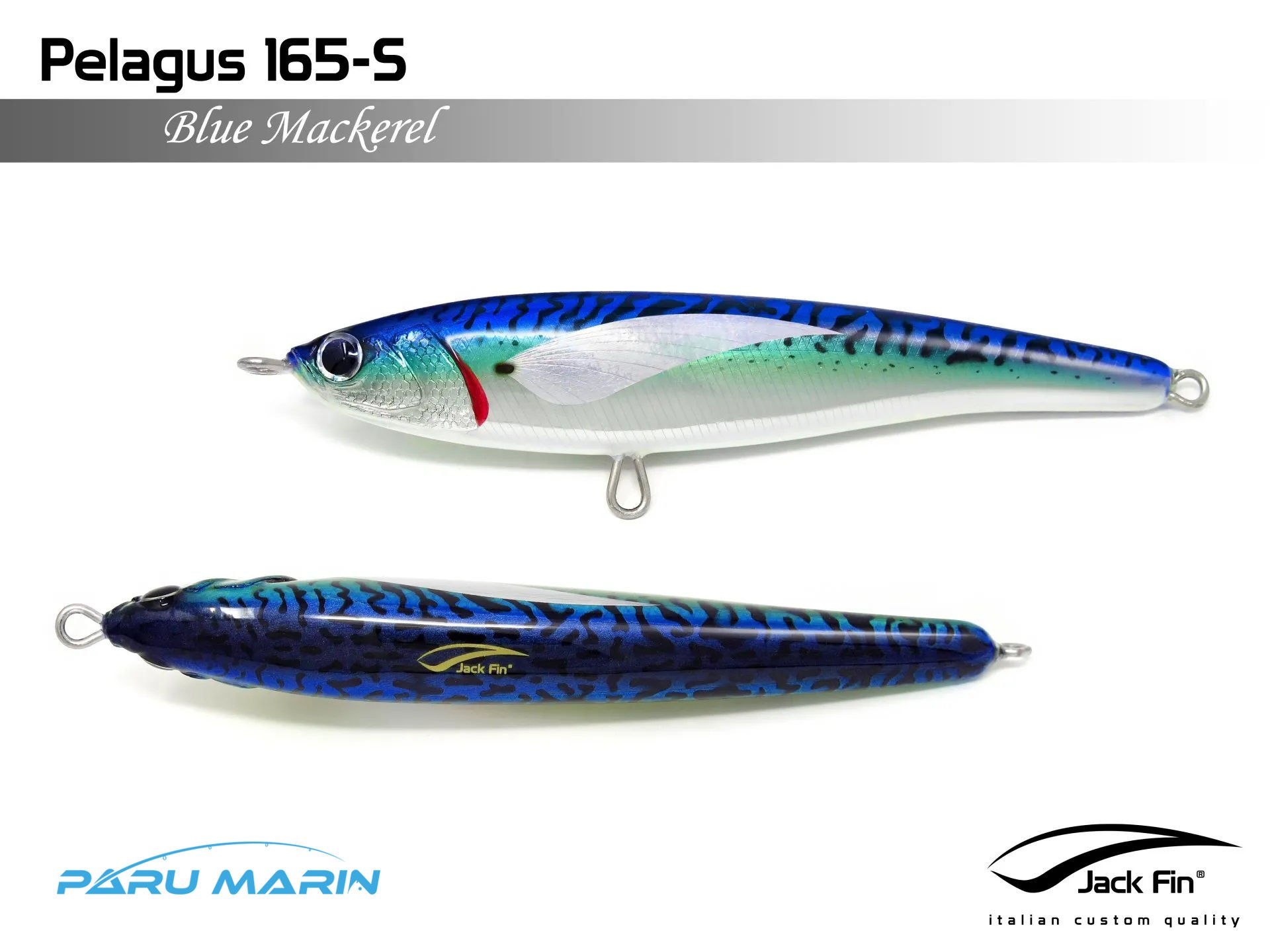 Jack Fin Pelagus 165-S Sahte Yem Blue Mackerel