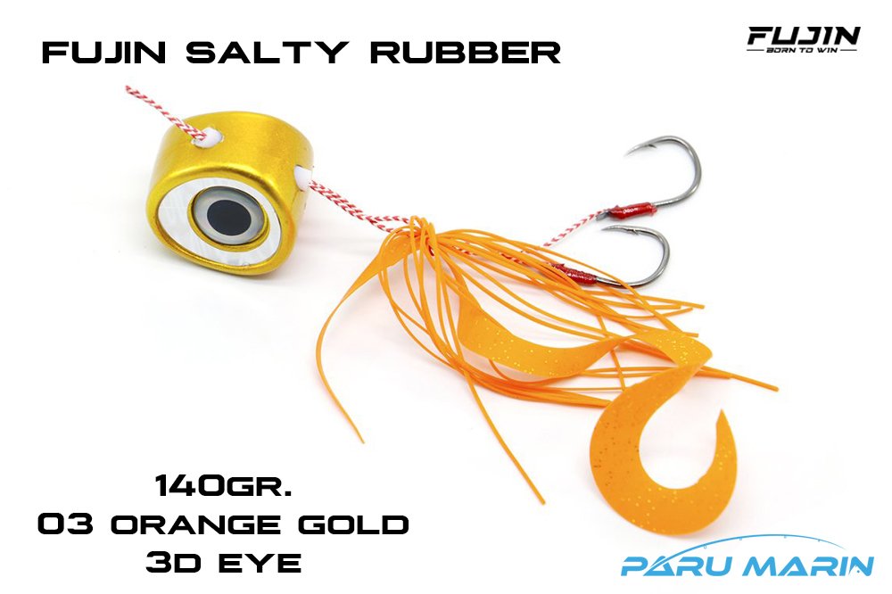 Fujin Salty Rubber 140gr. Tai Rubber 02 Orange Gold