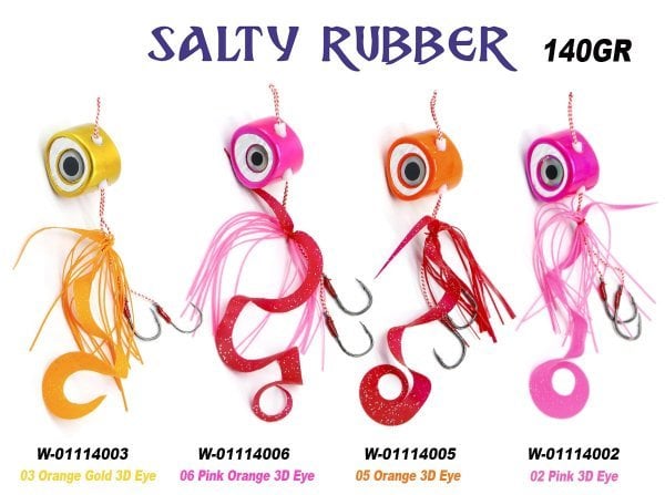 Fujin Salty Rubber 140gr. Tai Rubber 05 Orange