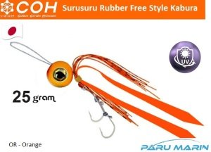 COH Kabura Slider Tai Rubber Jig Suni Yem 25gr. OR