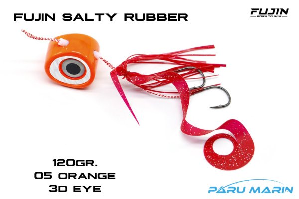 Fujin Salty Rubber 120gr. Tai Rubber 05 Orange