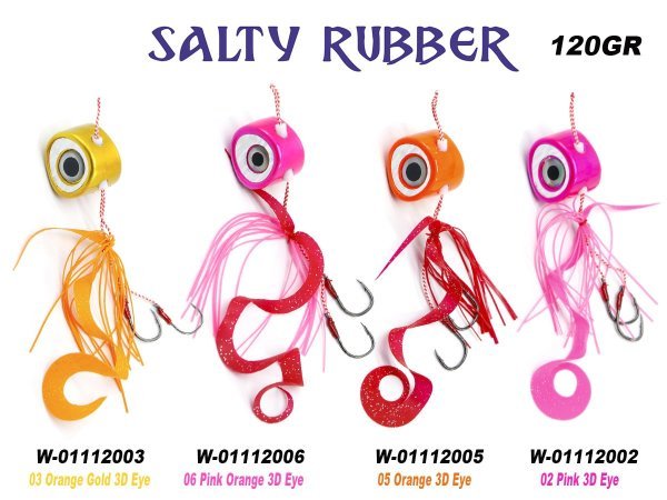 Fujin Salty Rubber 120gr. Tai Rubber 05 Orange
