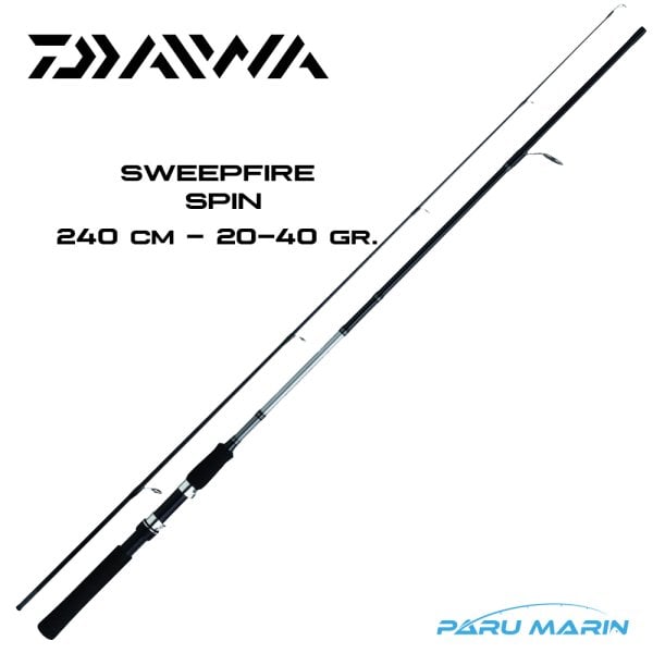 Daiwa Sweepfire 240cm 20-40gr. Spin Kamış (SW24BF)
