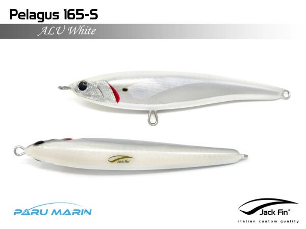 Jack Fin Pelagus 165-S Sahte Yem Alu White