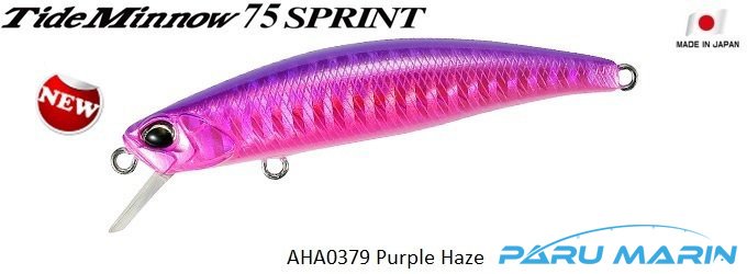 Duo Tide Minnow 75 Sprint AHA0379 / Purple Haze