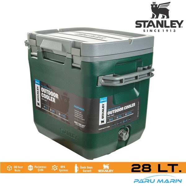 Stanley Adventure Taşınabilir Buzluk 28 Lt. YEŞİL