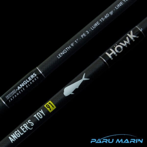Höwk Angler's Toy 91 , 2 parça 276 cm 15-60gr. Spin Kamış