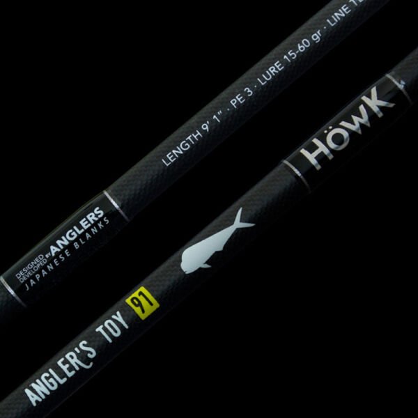 Höwk Angler's Toy 91 , 2 parça 276 cm 15-60gr. Spin Kamış