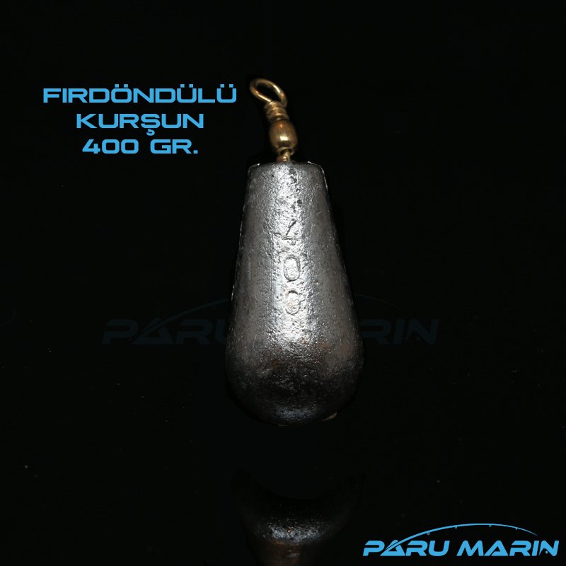FIRDÖNDÜLÜ Olta Kurşunu , 10gr. - 500 gr. arası Seçenekli .400GR.