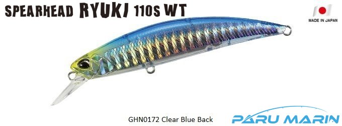 Duo Spearhead Ryuki 110S SW Limited DHN0172 / Clear Blue Back