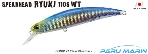 Duo Spearhead Ryuki 110S SW Limited DHN0172 / Clear Blue Back