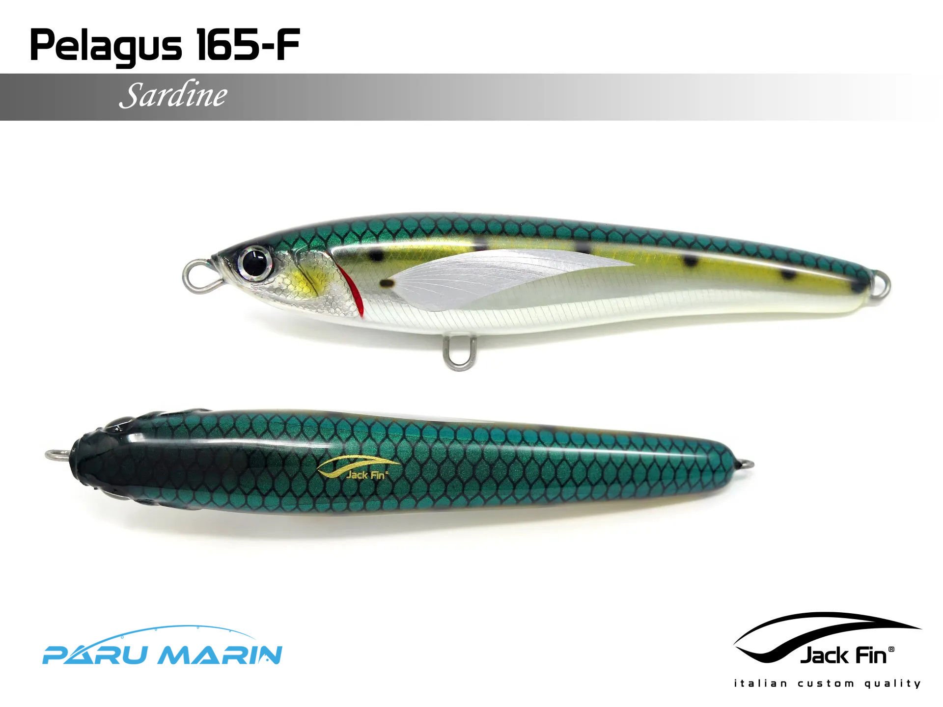 Jack Fin Pelagus 165-F Sahte Yem Sardine