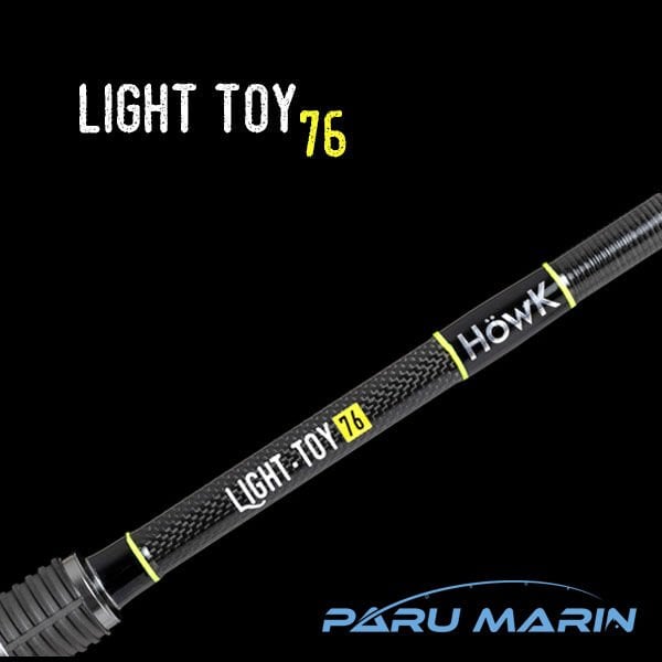Höwk Light Toy 76 , 2 parça 228 cm Max 18gr. LRF Spin Kamış