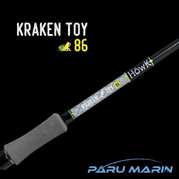 Höwk Kraken Toy 86 Egi, 2 parça 259 cm Egi 0.5-3.5 Eging Kamış